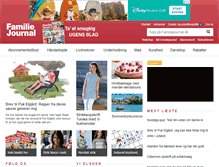 Tablet Screenshot of familiejournal.dk
